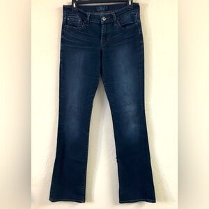 Lucky Brand Sweet Boot Cut Low Rise Jeans 26/2 Y2K Vintage Western Festival